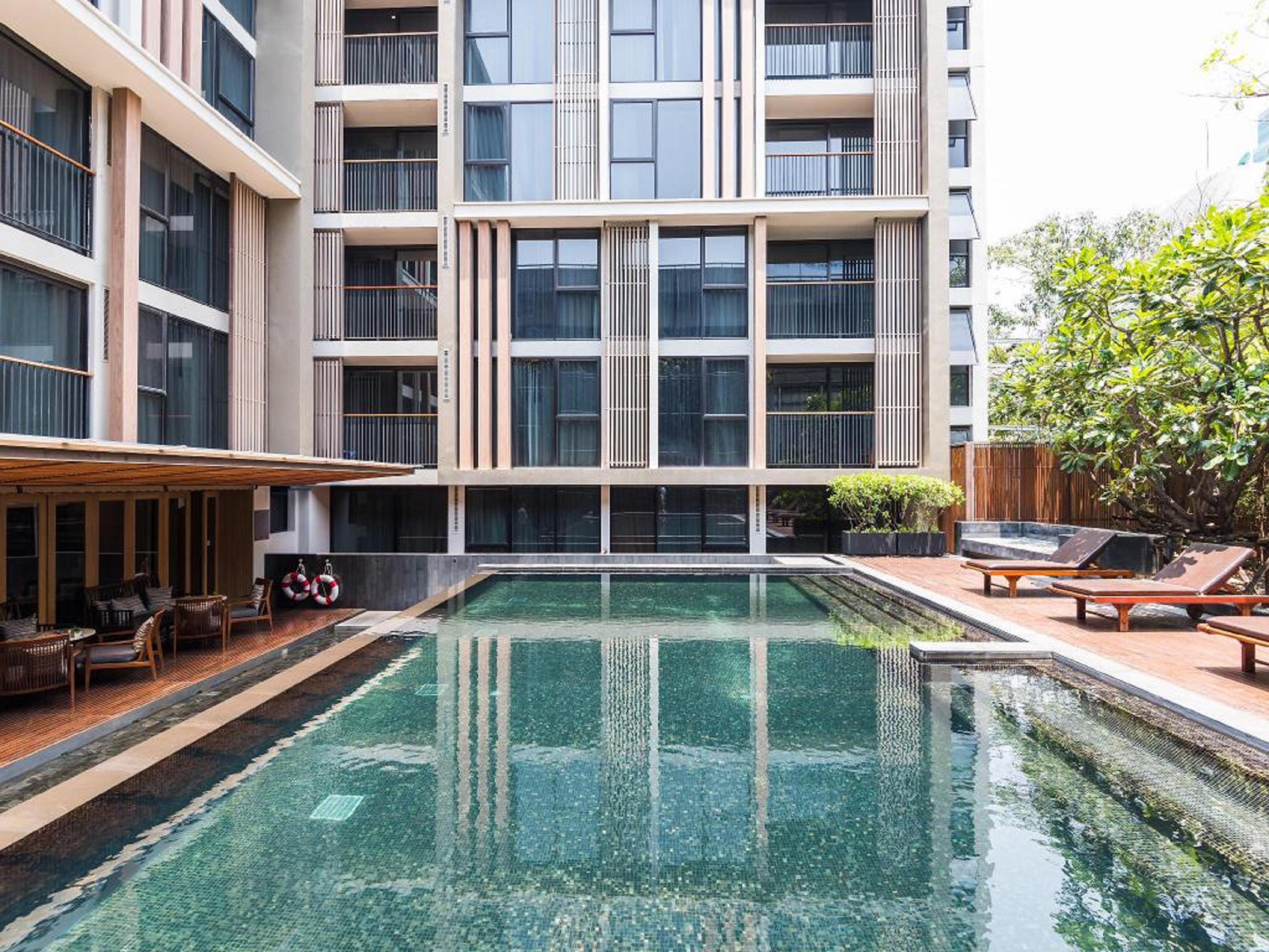 Arcadia Suites Bangkok Exterior foto