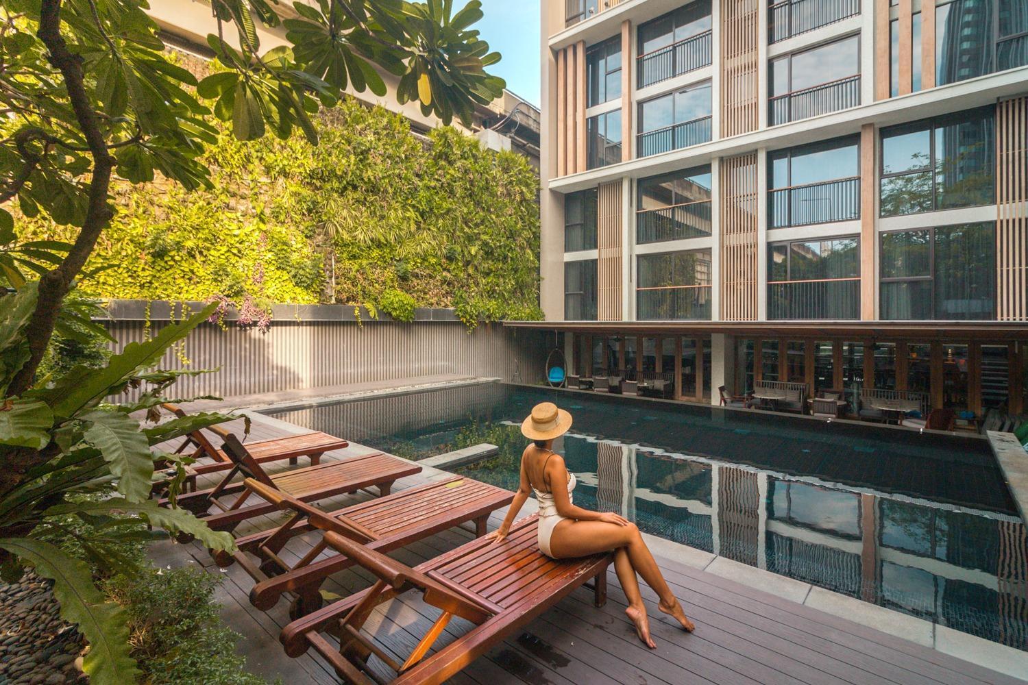 Arcadia Suites Bangkok Exterior foto