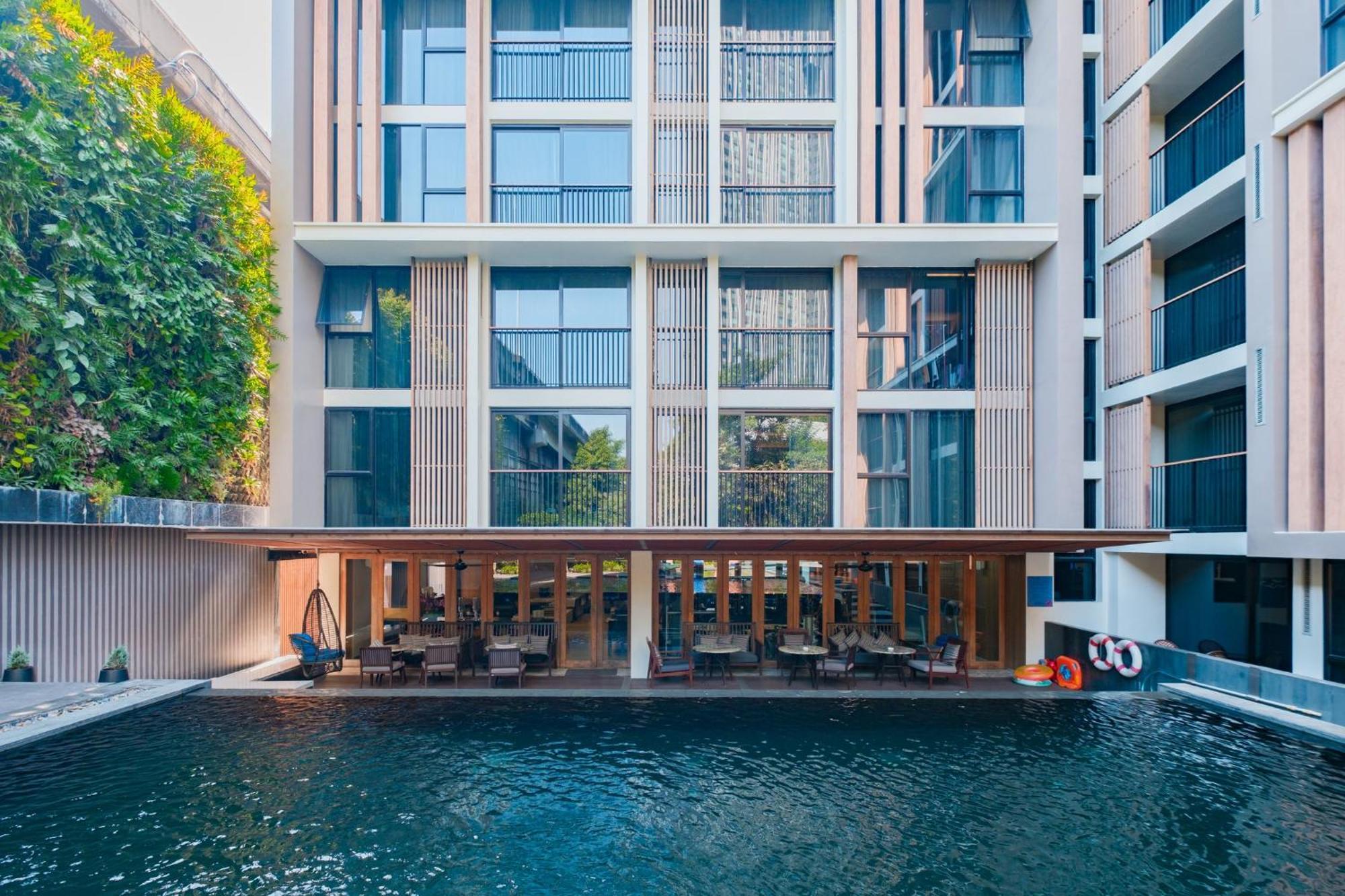 Arcadia Suites Bangkok Exterior foto